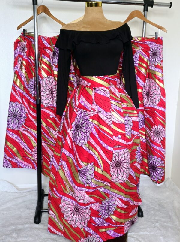 GLAM - Maxi Wrap Skirt