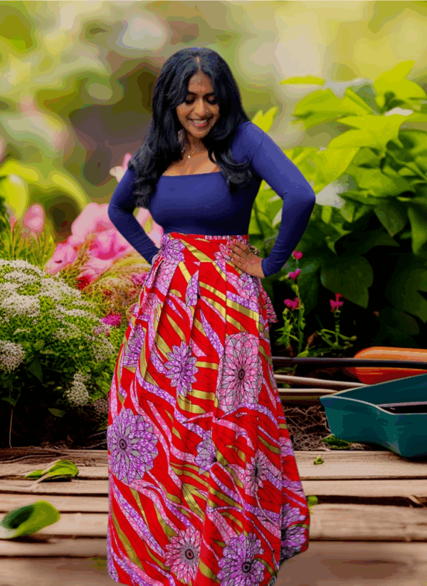 GLAM - Maxi Wrap Skirt - Image 2