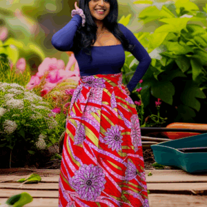 GLAM - Maxi Wrap Skirt