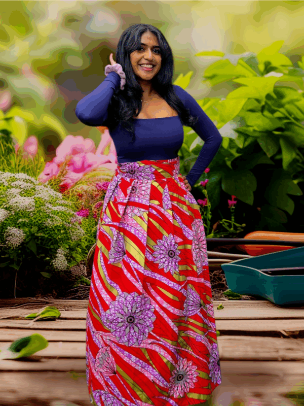 GLAM - Maxi Wrap Skirt
