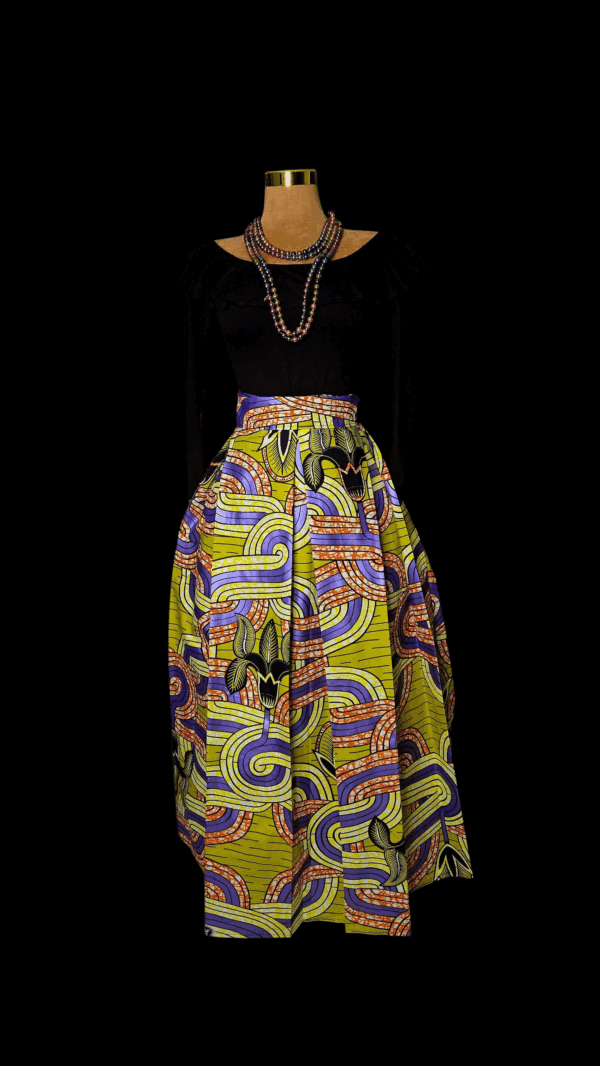GLAM - Maxi Wrap Skirt