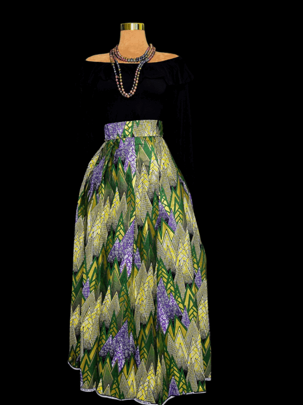 GLAM - Maxi Wrap Skirt