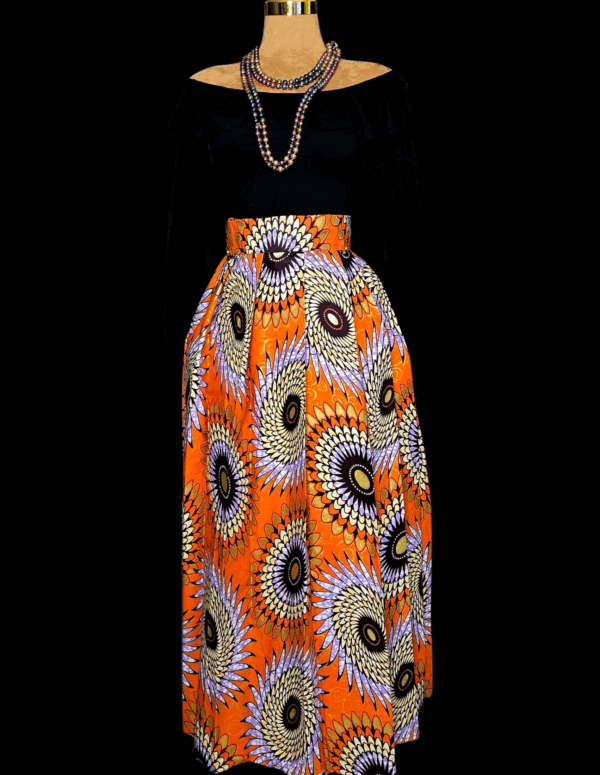 GLAM - Maxi Wrap Skirt