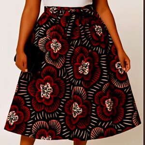 BLOOM - Elastic Waist Skirt+Pockets+Headwrap